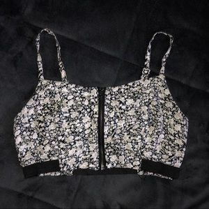 Floral Bralette/Crop Top
